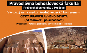 <s>19. februára 2019 (utorok) – PBF pozýva na konferenciu Cesta pravoslávneho egypta</s>